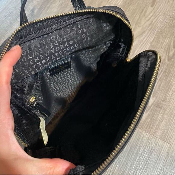 KATE SPADE Hilo Blake Avenue Nylon & Leather Black Backpack main image 7
